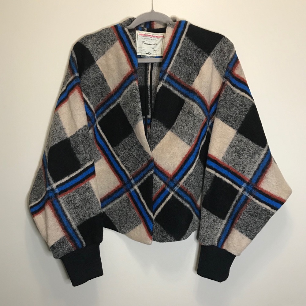 Anthropology Cartonnier Cropped Jacket